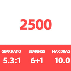 2025 NEW DAIWA FUEGO CS LT Spinning Fishing Reel Baitcasting Reel 6+1BB Max Drag 12KG Spinning Wheel