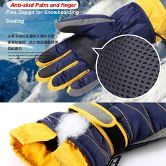 2024 Winter Warm Mountain Snowboard Ski Gloves men women Cold Snow Skiing Mittens Waterproof Snowmobile Handschoemen Air+ 5002