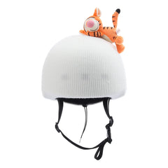 Ski helmet cover, personalized, cute, warm, fashionable doll decoration helmet cover, single board double board helmet universal