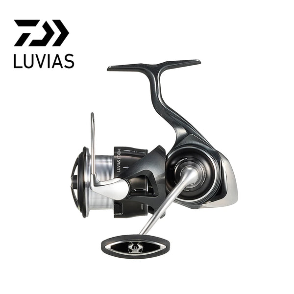 Daiwa Original 2024 New Luvias Spining Fishing Reel Gear Ratio 4.9-6.2:1 9/1 BB Max Drag 5-10KG Mag Sealed Tec Zaion&MQ Body