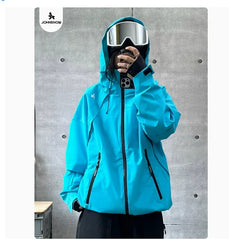 John Snow 2025 New Winter Men And Women's Ski Jacket Breathable Waterproof Snowboarding Clothing Outdoor Sports Warmth Ski Coat