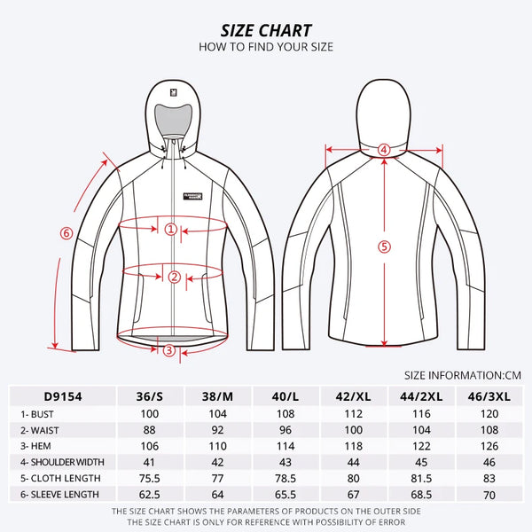 RUNNING RIVER Brand Hooded Women Ski Jacket High Quality Professional Clothing Thick Outdoor Sports Skiwear 9154