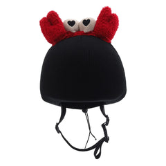 Ski helmet cover, personalized, cute, warm, fashionable doll decoration helmet cover, single board double board helmet universal