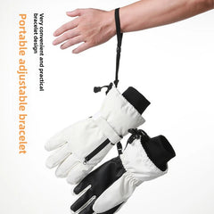 Cycling Gloves Winter Touchscreen Warm Men's Women Bicycle Gym Outdoor Driving Motorcycle Waterproof Thermal Non-Slip Gloves