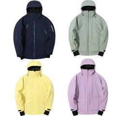 Waterproof Windproof Ski Jacket Winter Skiing Tops 2025 New Couple Thickened Warm Woman Outdoor Sport Man Snow Clothes Hoodie