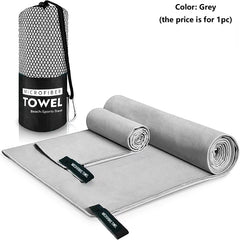 Quick-Drying Sports Towel 40x80/76x152CM Blue Grey Green Orange Swimming Gym Fitness Camping Running Beach Washcloth Towels