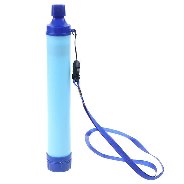 1pc Outdoor Camping Emergency Water Filter Outdoor Life Emergency Filtration Direct Drinking individual Water Purifier Steriliza