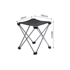 Naturehike L01 Camping Stool Outdoor Hiking Travel Quick Open Folding Aluminum Alloy Chair Lightweight Portable Picnic BBQ Seat