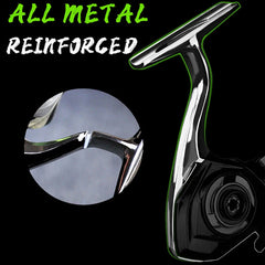 VWVIVIDWORLD,21KG Max Drag,Fishing Reel,Zinc Alloy Gear,Alloy Spool,Metal Arm,Metal Foot,Spinning Reel,Carp Fishing,Saltwater