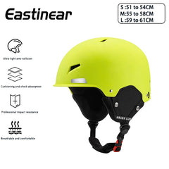 Horntour Open Face Helmet Ski Helmet Integrated Aldult Outdoor Ski Equipment Snowboard Helmet Is Lightweight Breathable