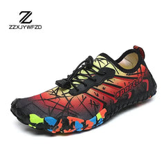 NEW Unisex Barefoot Shoes Men Outdoor Beach Water Sports Upstream Aqua Shoes Women Gym Sport Running Fitness Sneakers Size 35-47