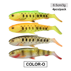 Spinpoler Predator Soft Fishing Lure Swimbait Paddle Tail Silicone Cannibal Artificial Bait Open Mouth Jig Head Bass Sea Wobbler