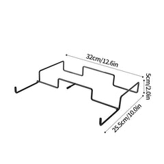 Outdoor Camping Table Organizer Picnic Trash Can Storage Rack Foldable Trash Bag Holder Kitchen Trash Organizer