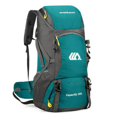 50L Travel Backpack Camping Men Large Hiking Bag Tourist Rucksack Waterproof Outdoor Sports Climbing Mountaineering Bag Luggage