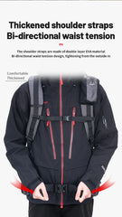 Naturehike Hiking Backpack Outdoor Sports Bag 60+5L Large Capacity Ergonomic Design Backpack Camping Travel Waterproof Bagpack