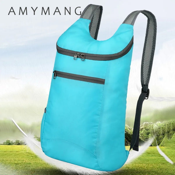 Foldable Waterproof Tear-resistant Lightweight Travel Backpack Large Capacity Outdoor Hiking Sports Bag for Weekends Travel Sac