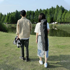 Niceway Foldable Chair Camping Portable Outdoor Single Lazy Chair Backrest Cushion