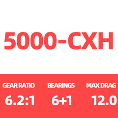 2025 NEW DAIWA FUEGO CS LT Spinning Fishing Reel Baitcasting Reel 6+1BB Max Drag 12KG Spinning Wheel