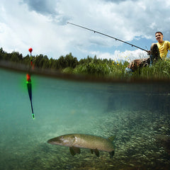 EVA Luminous Fishing Night Float Light Foam Plastic Bobber Sea Rock Fishing Striking Floats Fishing Accessories 10/15/20g