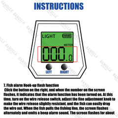 SAMOLLA Large Deep Sea Electronic Fishing Reel Baitcasting Saltwater Waterproof 6.4:1 16KG Drag Catfishing Trolling Metal Base