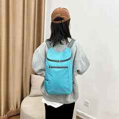 Foldable Waterproof Tear-resistant Lightweight Travel Backpack Large Capacity Outdoor Hiking Sports Bag for Weekends Travel Sac