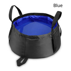 8.5L Portable Outdoor Travel Foldable Folding Camping Washbasin Basin Bucket Bowl Sink Washing Bag Water Bucket Ultra-light