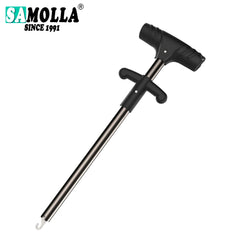 Fishing Hook Remover Tool Fishing Lure Remover Aluminum Tube Hook Detacher Portable Fish Hook Out Extractor