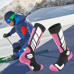 Winter Tall Tube Ski Socks Rapid Drying Comfortable Hiking Socks For Women Men Warm Stockings Climbing Sports Socks