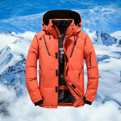 Ski Suit Men Winter Warm Waterproof Sports Snow Down Jackets Outdoor Male Camping Cycling Fishing Ski Equipment Parkas Jacket