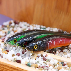 3PCS/box Japan Slow Sinking Minnow Fishing Lures 12cm 14g Jerkbait Bass Pike Carkbait Wobblers Swimbait Professional Bait