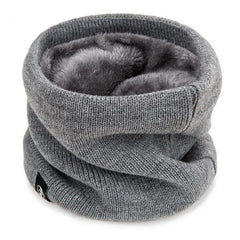 Soft Knit Winter Neck Warmer Thickened Thermal Gaiter Scarf Cover for Running Skating Skiing Hiking Outdoor Sports Cold Weather