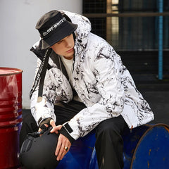 Winter -30℃ Men's Snowboard Ski Suit Outdoor Warm Waterproof Windproof Ski Jacket Outdoor Warm Winter Ski Jacket M-XXXL