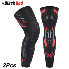 Anti-collision EVA Sports Knee Brace Leg Compression Sleeves Protection for Youth Adults Football Basketball Volleyball Running