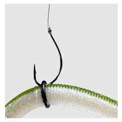 QualyQualy 20pcs Dropshot Hooks #3 #2 #1 #1/0 #2/0 Carbon Steel Barbed Hook For Soft Lures Freshwater Sea Fishing Wacky Hooks