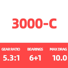 2025 NEW DAIWA FUEGO CS LT Spinning Fishing Reel Baitcasting Reel 6+1BB Max Drag 12KG Spinning Wheel