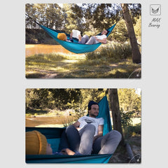 Naturehike Outdoor Ultralight Hammock Camping Portable Single / Double Leisure Hammock Anti Rollover High Load Bearing Camp Gear