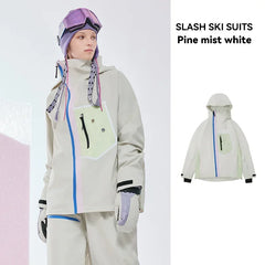 VECTOR Men Women Ski Jacket Winter Warm Windproof Waterproof Outdoor Sports Snowboard Ski Coat Trousers Snow Clothes Women