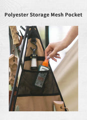 Naturehike Camping Accessories Picnic Canvas Storage Bag 156g/272g Triangle Layered Multi Pocket Rack Side Hanging Bag Travel