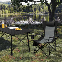 Ultralight Deck Chair Foldable Camping Chair Sun Beach Lounger with  Footrest Adjustable Backrest for Outdoor Fishing Barbecue