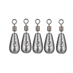 5pcs/lot 3.5g 5g 7g 10g 14g 20g Fishing Weight Sinker Water Drop Weights Carp Fishing Baits Sinker Fishing Tackle Accessories