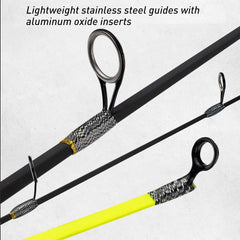 UL ML Winter fishing rod soft tip 50cm Ice fishing rod with Flat tip high quality Fiber Glass tip with cork handle