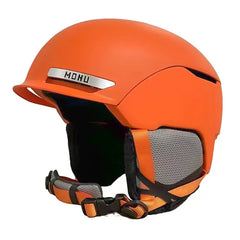 Ski helmet integrated with warm PC+EPS outdoor sports snowboard, light color, high-quality helmet for men and women