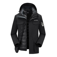 New Women Men Windproof Waterproof Warm Thicken  And Down Jacket Ski Clothes  down jacket two-piece S-5XL Size  purchase jacket