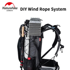 Naturehike 60+5L Hiking Backpack Sports Bag Large Capacity Ergonomic Design Backpack Camping Outdoor Travel Waterproof Bagpack