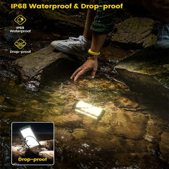 Flashlight 106LED Survival Lantern Portable Power Bank Outdoor Lighting Flashlight Rechargeable Emergency Equipment Lamp