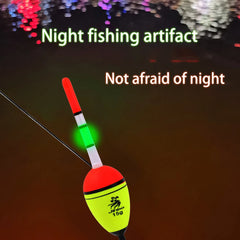 EVA Luminous Fishing Night Float Light Foam Plastic Bobber Sea Rock Fishing Striking Floats Fishing Accessories 10/15/20g