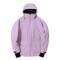 Waterproof Windproof Ski Jacket Winter Skiing Tops 2025 New Couple Thickened Warm Woman Outdoor Sport Man Snow Clothes Hoodie