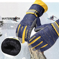 2024 Winter Warm Mountain Snowboard Ski Gloves men women Cold Snow Skiing Mittens Waterproof Snowmobile Handschoemen Air+ 5002