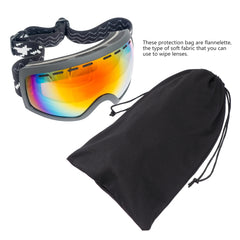 Pouch Bag Ski Goggle Carrying Goggles Snow Case Storage Drawstring Glasses Bags Sunglasses Microfibereyeglasses Protection