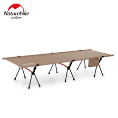 Naturehike Camping Cot Portable Folding Bed Ultralight Aluminum Alloy Sleeping Cot for Outdoor Hiking Backpacking Travel
